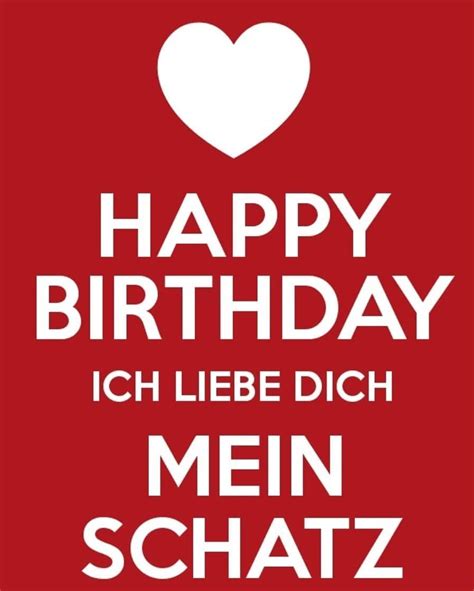 happy birthday schatz|happy birthday schatz sprüche.